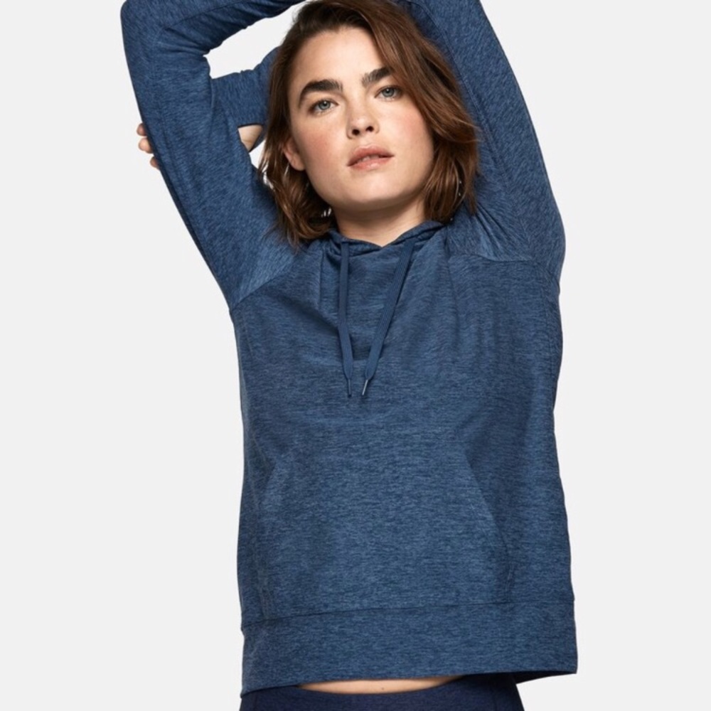 Outdoor voices dark blue cloudknit hoodie ⭐️